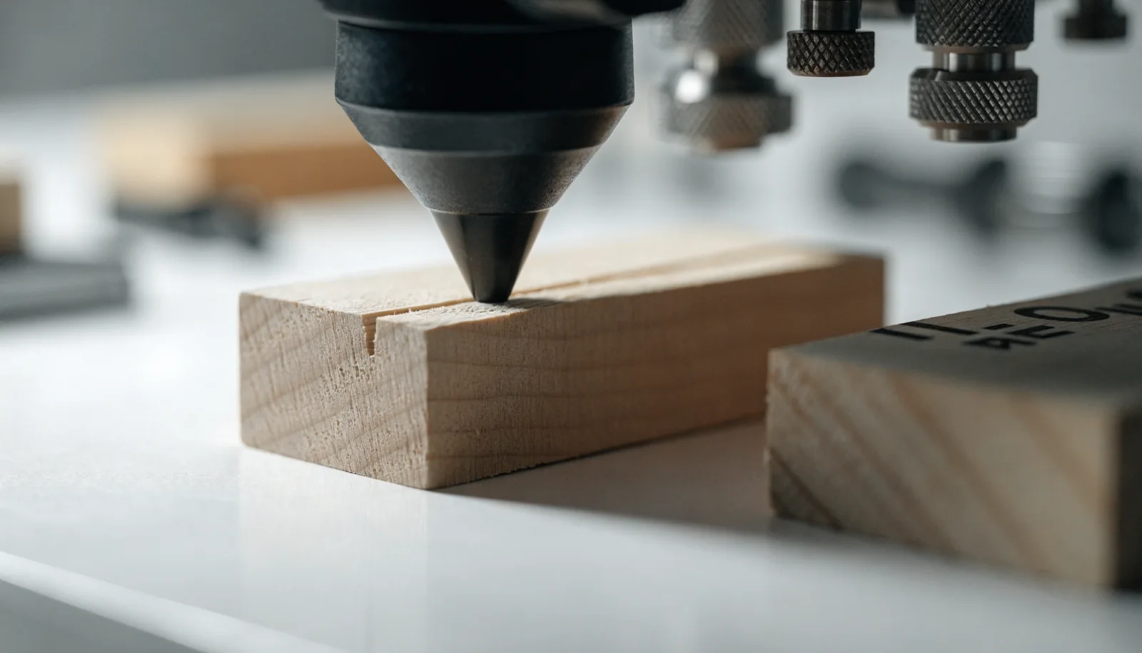 WoodWelding on the bench - a process being proven so it can actually be built