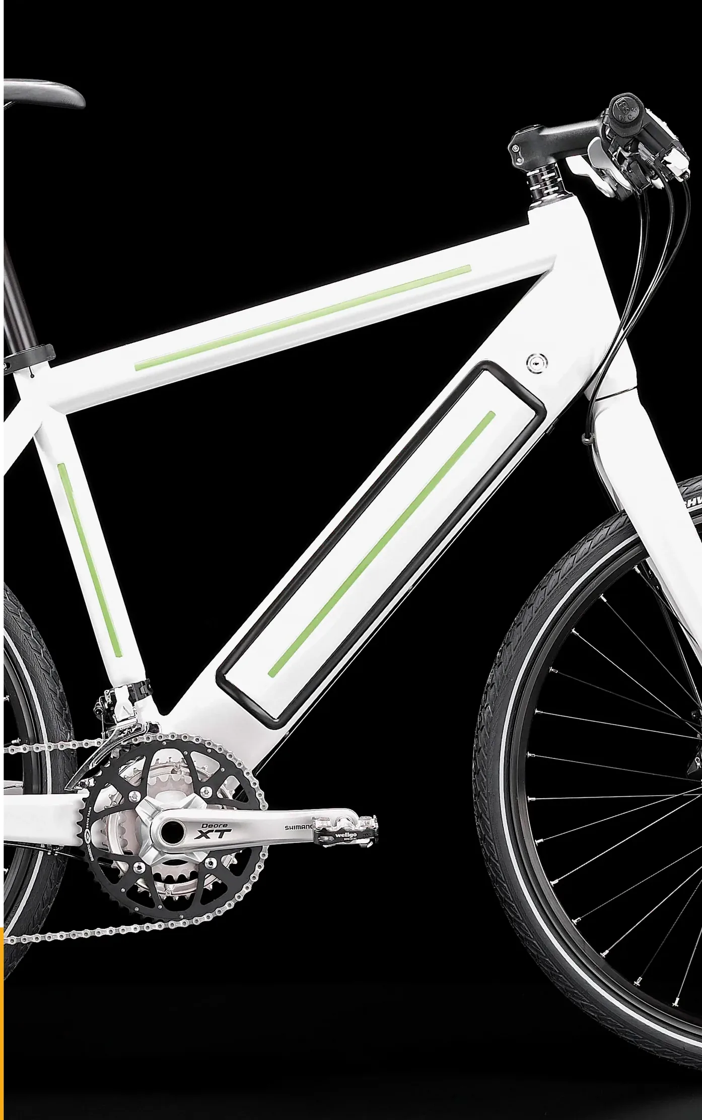 The first Stromer e-bike with its concealed battery