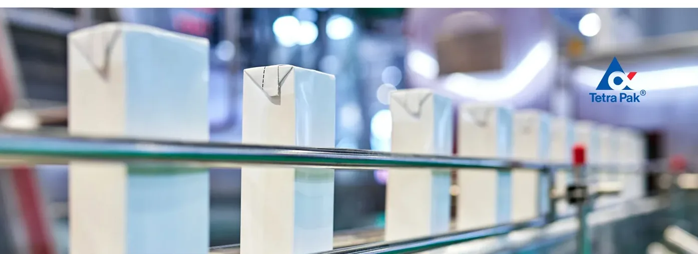 A Tetra Pak production line