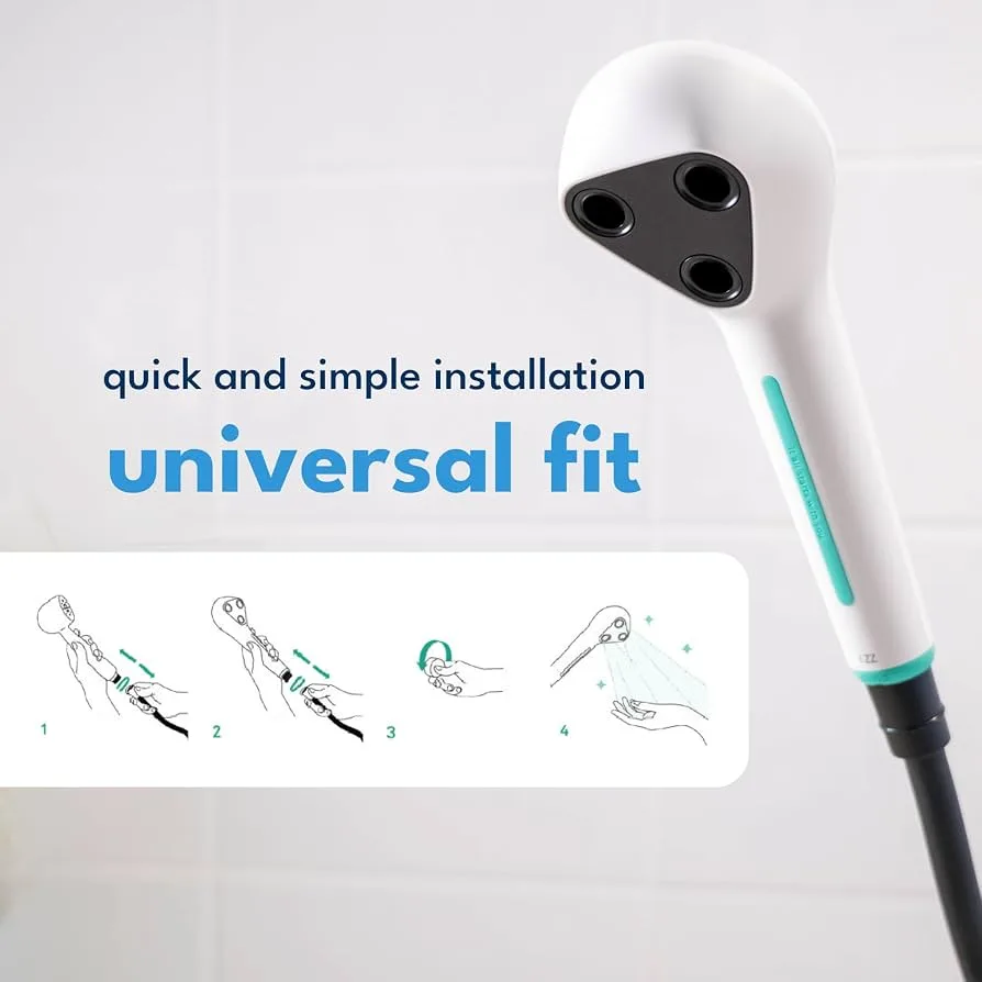 Quick install, same hose - no plumber, no new pipes