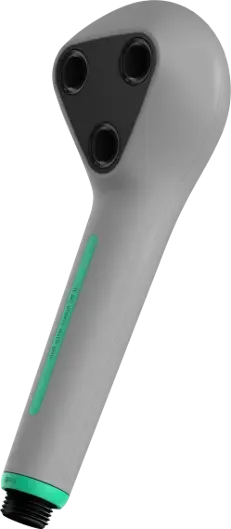 Three nozzles, Jet-Fusion® inside - the collision happens in the head