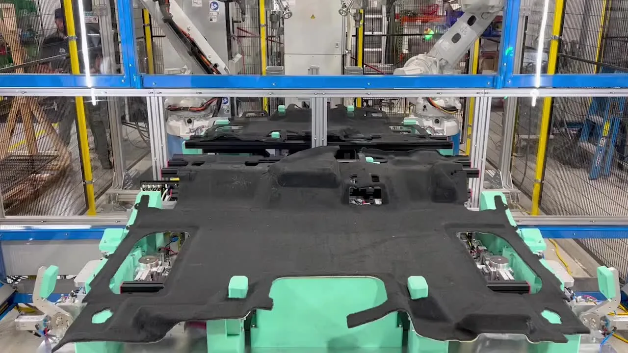 On the line: the process was built to drop into assembly as it already runs