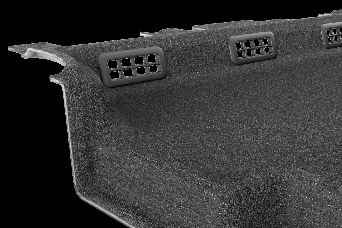 A honeycomb sandwich panel in section - light, strong, and ruined by a screw